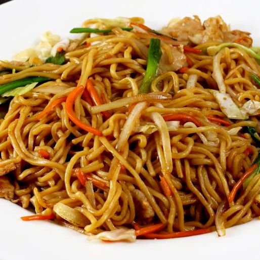 Vegetable lo mein